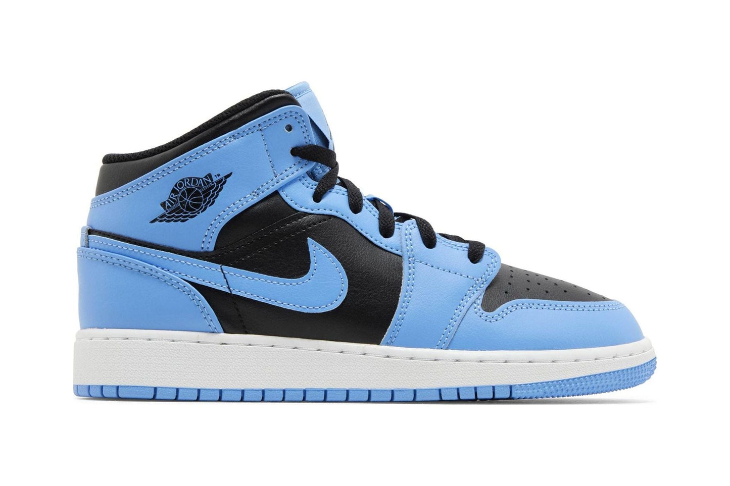 Air Jordan 1 Mid GS 'University Blue Black'