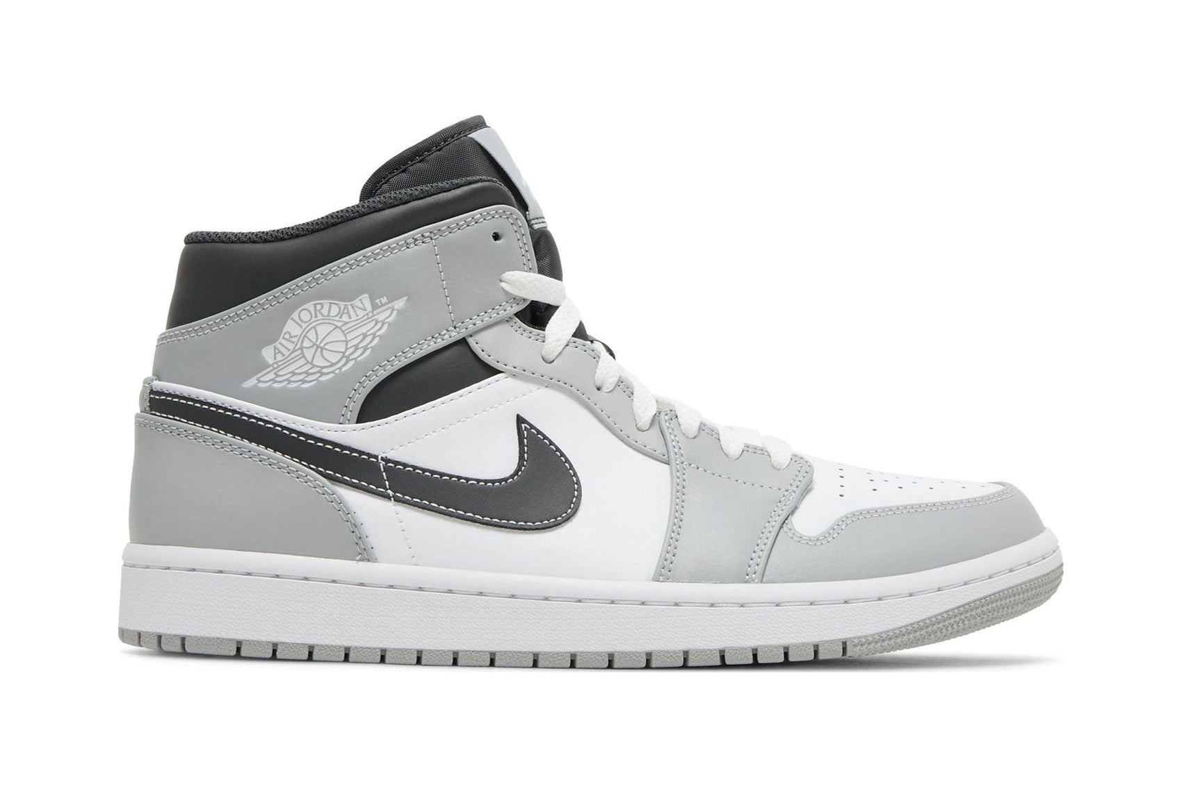 Air Jordan 1 Mid 'Light Smoke Grey'