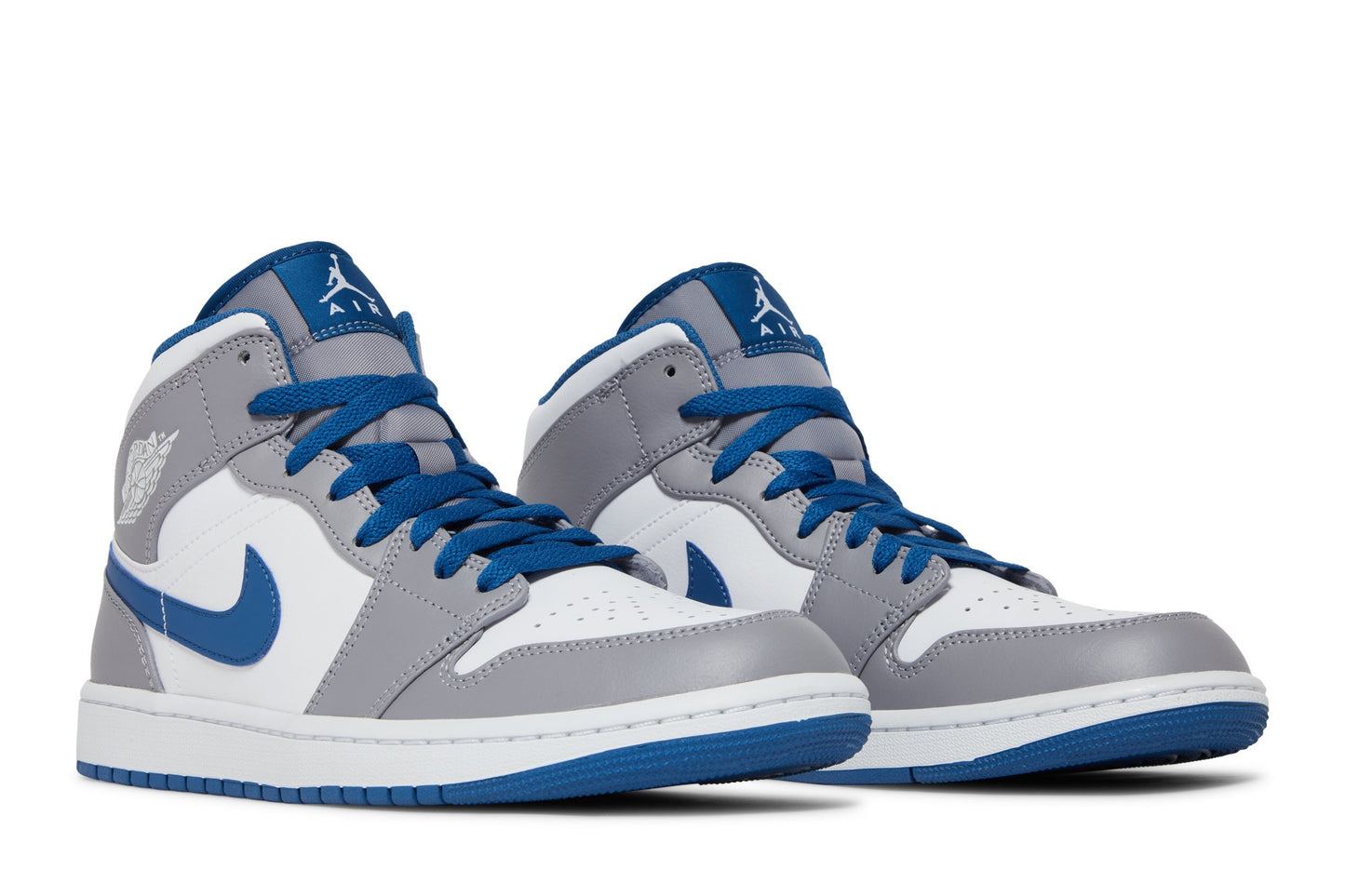 Air Jordan 1 Mid 'Cement True Blue'