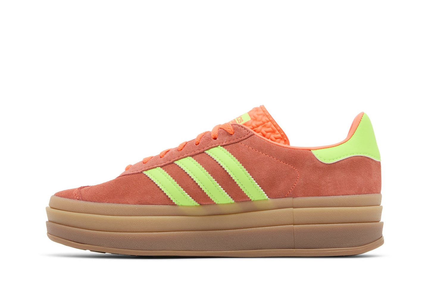 Wmns Gazelle Bold 'Solar Orange Green'