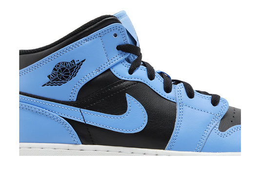 Air Jordan 1 Mid GS 'University Blue Black'