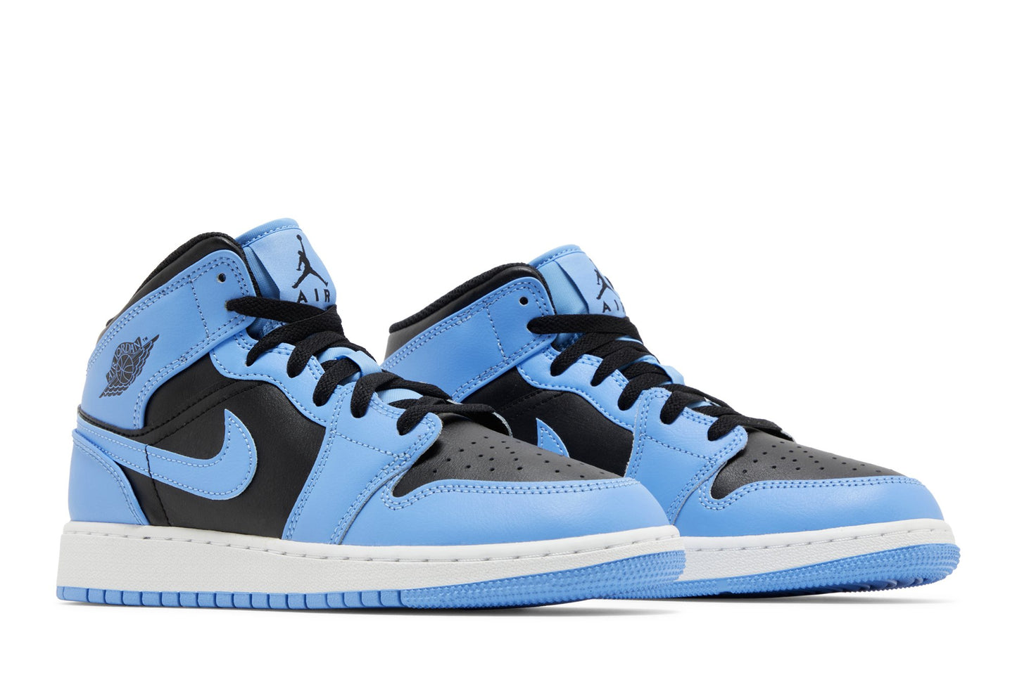 Air Jordan 1 Mid GS 'University Blue Black'