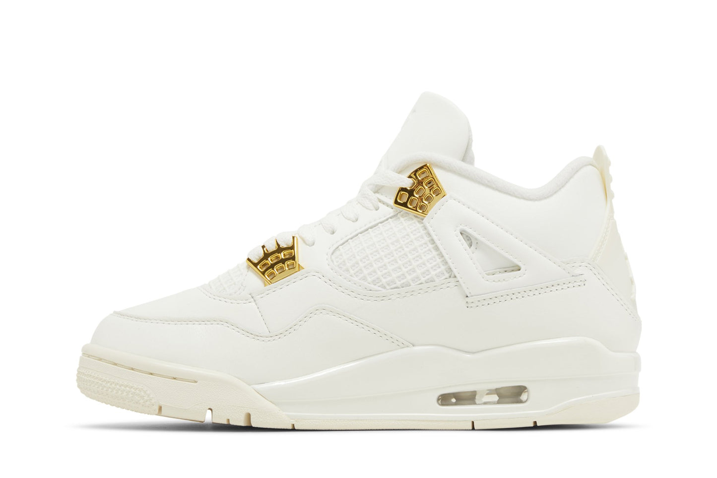 Wmns Air Jordan 4 Retro 'Metallic Gold'