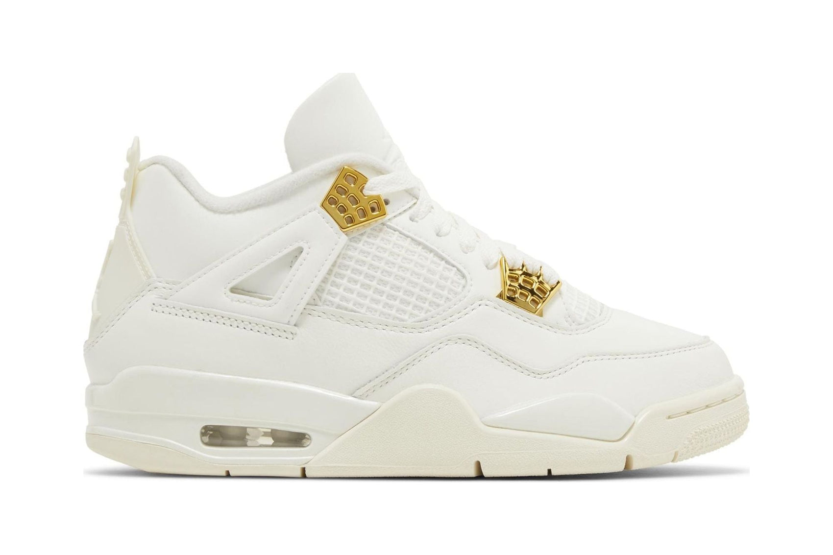 Wmns Air Jordan 4 Retro 'Metallic Gold'